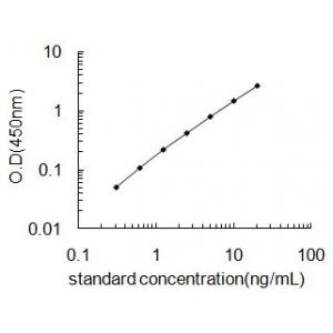 NTN1 ELISA Standard Curve